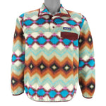 Patagonia - Geometric Pattern Fleece Pullover Jacket Small