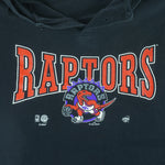 NBA (Ravens Athletic) - Toronto Raptors Hooded Sweatshirt 1994 Medium Vintage Retro Basketball