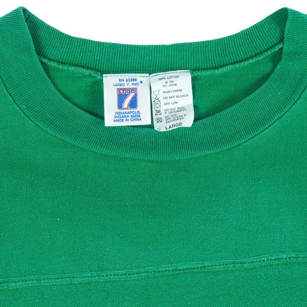 NFL (Logo 7) - Philadelphia Eagles Jersey 1980s Large