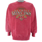 NHL (Nutmeg) - Detroit Red Wings Heritage Crew Neck Sweatshirt 1990s Large