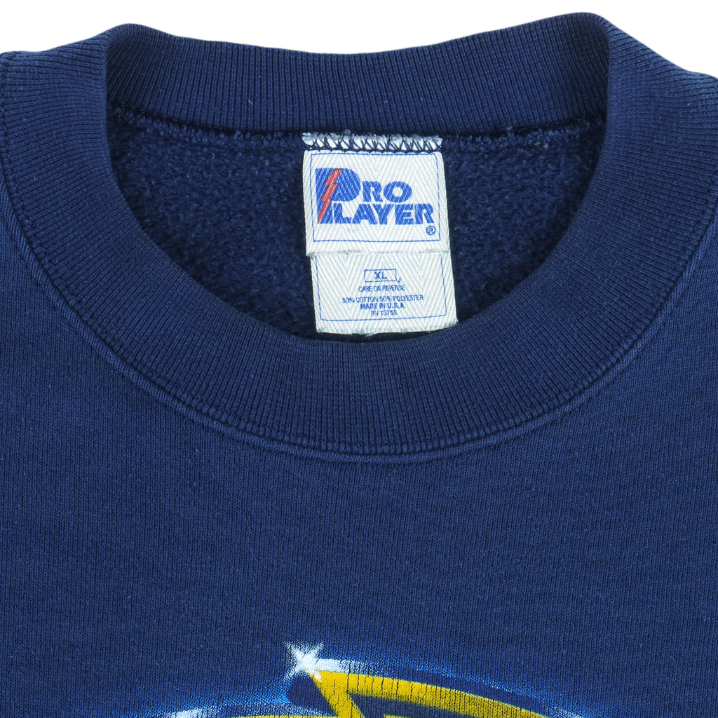 NFL (Pro Player) - San Diego Chargers Crew Neck Sweatshirt 1990s X-Large