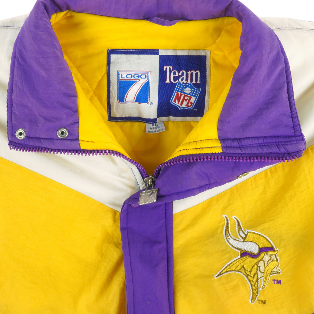 NFL (Loo 7) - Minnesota Vikings Puffer Jacket 1990s X-Large