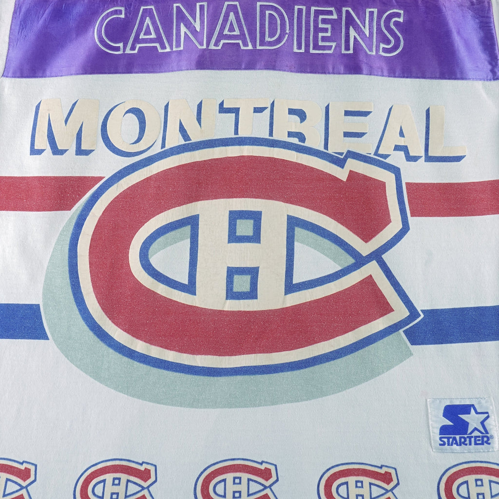 Starter - Montreal Canadiens Hockey Jersey 1980s X-Large vintage retro