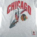 NHL (Nutmeg) - Chicago Blackhawks Breakout T-Shirt 1990s Medium