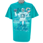 NFL - Miami Dolphins Dan Marino No. 13 QB MVP T-Shirt 1997 Large