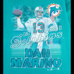 NFL - Miami Dolphins Dan Marino No. 13 QB MVP T-Shirt 1997 Large vintage retro football