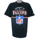 Starter - Atlanta Falcons Big Logo Single Stitch T-Shirt 1994 X-Large