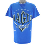 NBA (Nutmeg) - Orlando Magic Single Stitch T-Shirt 1990s Large