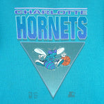 Starter - Charlotte Hornets Crew Neck Sweatshirt 1990s Small Youth Vintage retro basketball