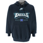 NFL - Philadelphia Eagles Hooded Sweatshirt 2000s Large