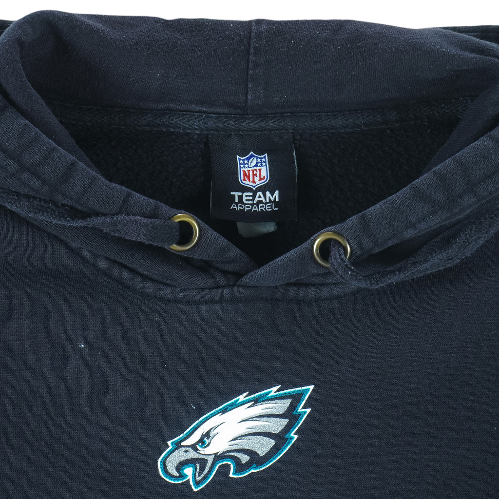 NFL - Philadelphia Eagles Hooded Sweatshirt 2000s Large VINTAGE RETRO Football