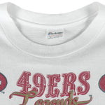 NFL (Stecman) - 49ers San Francisco Legends Players Caricature T-Shirt 1990 X-Large