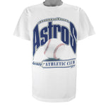 MLB (Logo Athletic) - Houston Astros Single Stitch T-Shirt 1995 Large