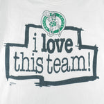 NBA (Salem) - Boston Celtics I Love This Team T-Shirt 1990s Large