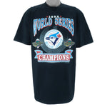 MLB (Waves) - Toronto Blue Jays World Series Champions T-Shirt 1992 X-Large