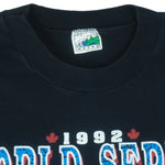 MLB (Waves) - Toronto Blue Jays World Series Champions T-Shirt 1992 X-Large vintage retro baseball