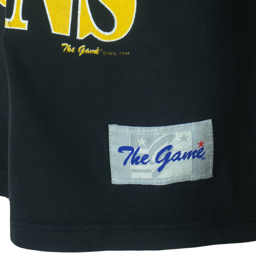 NHL (The Game) - Pittsburgh Penguins Long Sleeves Shirt 1999 Large