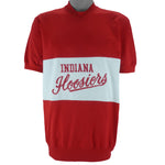 NCAA (Nutmeg) - Indiana Hoosier Embroidered Deadstock T-Shirt 1980s Large