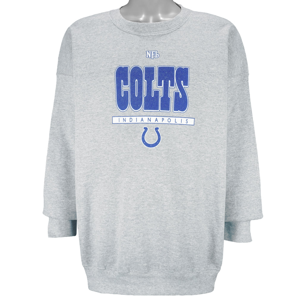 NFL - Indianapolis Colts Crew Neck Sweatshirt 2000s XX-Large