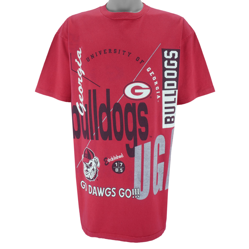 NCAA (Team Edition) - Georgia Bulldogs Go Dawgs Go T-Shirt 1990s X-Large vintage retro