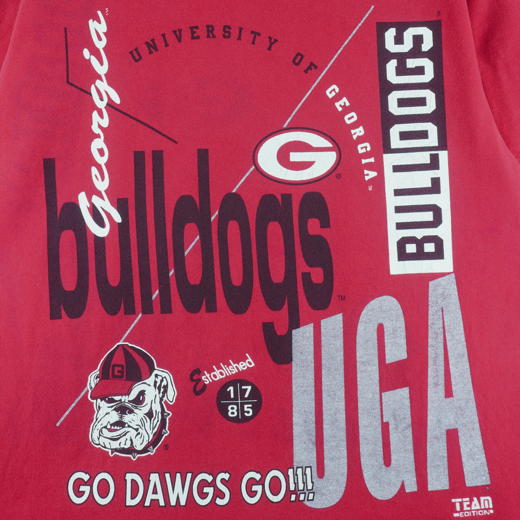 NCAA (Team Edition) - Georgia Bulldogs Go Dawgs Go T-Shirt 1990s X-Large