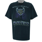 NFL (Pro Player) - Baltimore Ravens T-Shirt 1996 X-Large vintage retro football