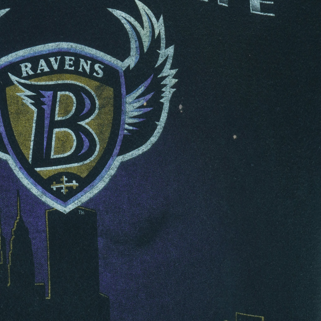 NFL (Pro Player) - Baltimore Ravens T-Shirt 1996 X-Large vintage retro football