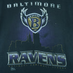 NFL (Pro Player) - Baltimore Ravens T-Shirt 1996 X-Large