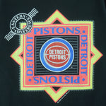 NBA (Nutmeg) - Detroit Pistons Single Stitch T-Shirt 1989 Large