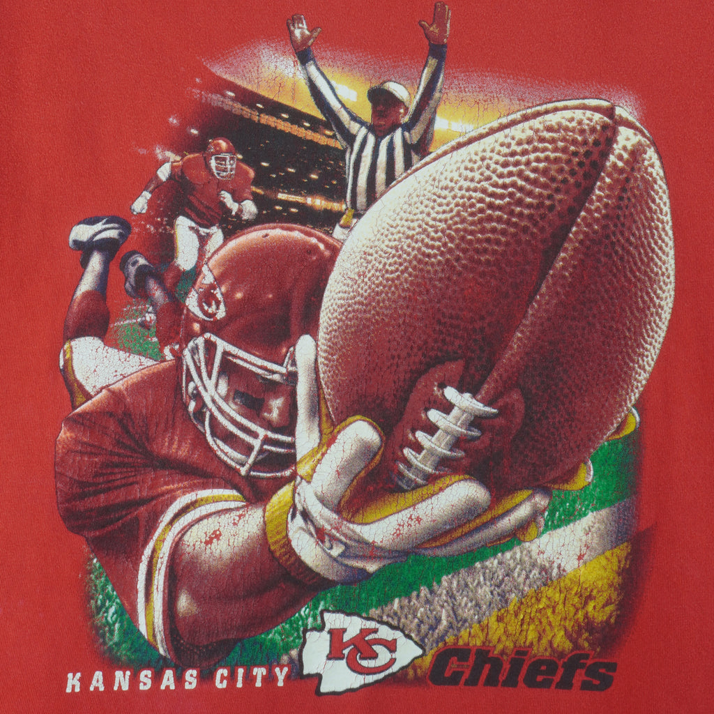 NFL - Kansas City Chiefs Football T-Shirt 2000s X-Large vintage retro 