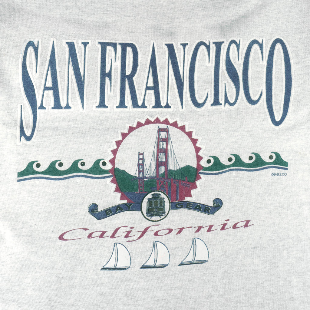 Vintage (Fruit Of The Loom) - San Francisco, California T-Shirt 1990s Medium