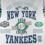 MLB (Long Gone) - New York Yankees 1956 World Series Champs T-Shirt 1990s Large