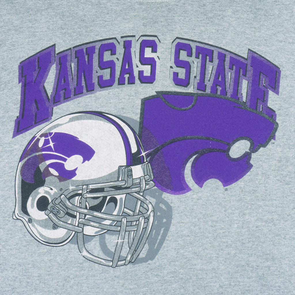 Starter - Kansas State Wildcats Sweatshirt 1990s Large vintage retro football college