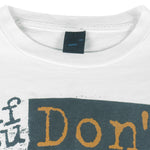 Vintage (Alore) - Hockey If You Don't Practice You Don't Deserve To Dream T-Shirt 1994 X-Large