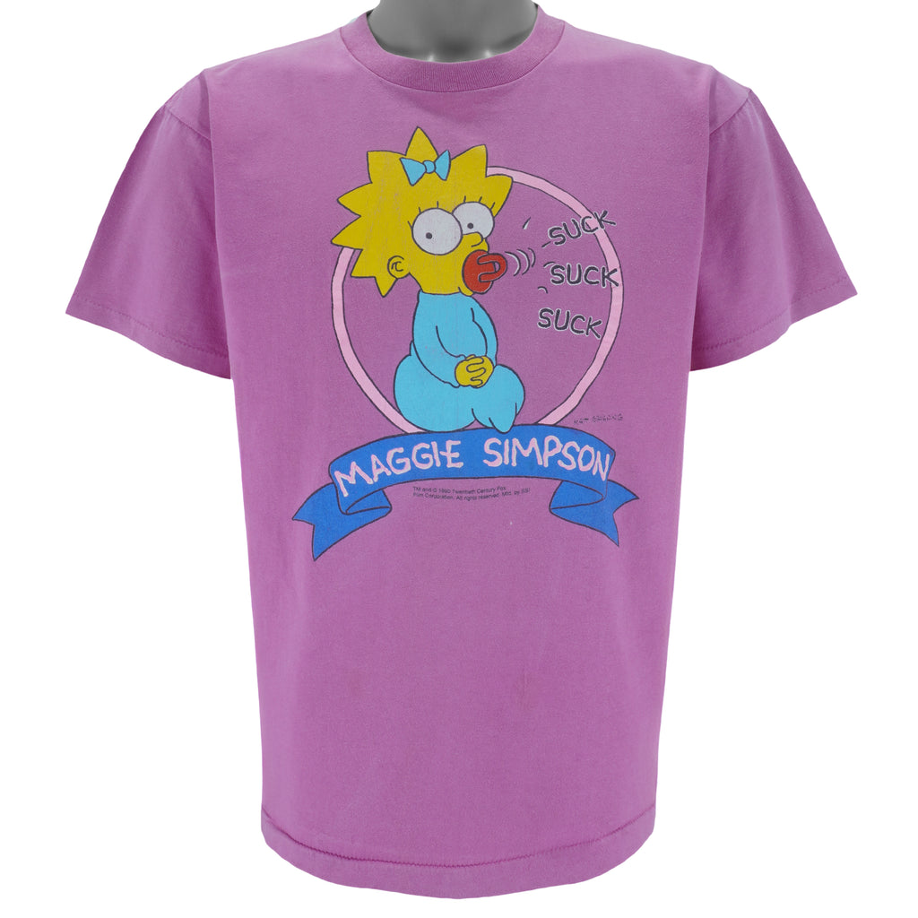 Vintage (The Simpsons) - Maggie Simpsons T-Shirt 1990 Medium