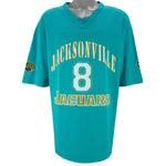 NFL (Sport Attack) - Jacksonville Jaguars Mark Brunell No. 8 Football Jersey 1990s X-Large