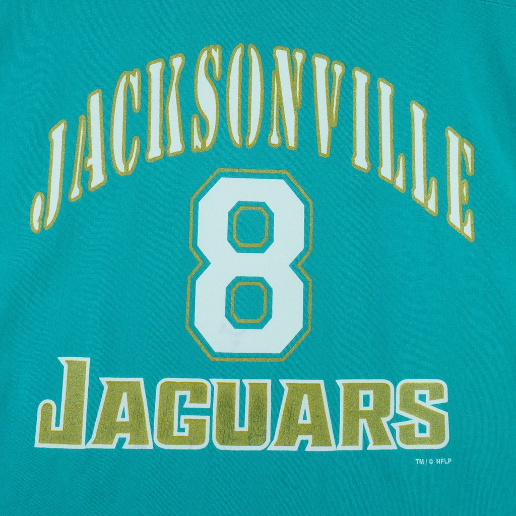 NFL (Sport Attack) - Jacksonville Jaguars Mark Brunell No. 8 Football Jersey 1990s X-Large