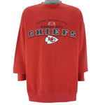 NFL (Lee) - Kansas City Chiefs Crew Neck Sweatshirt 2001 XX-Large