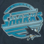 NHL (Harley) - San Jose Sharks Crew Neck Sweatshirt 1991 X-Large Vintage retro hockey