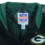 NFL (Game Day) - Green Bay Packers Faux Leather Jacket 1990s XX-Large