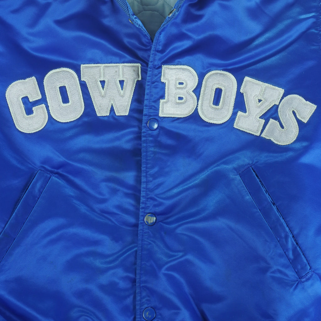 Starter (Pro Line) - Dallas Cowboys Satin Jacket 1980 Large vintage retro football