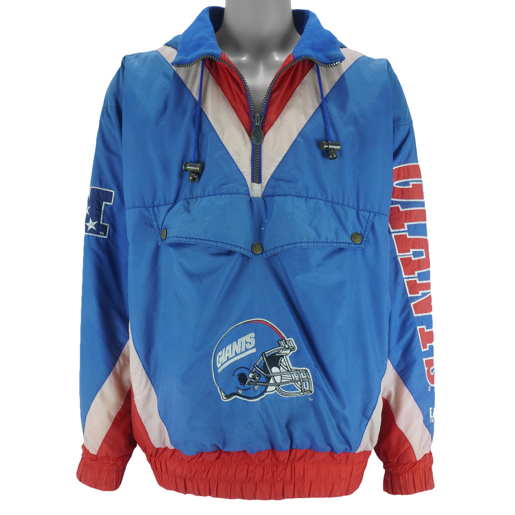 NFL (Lee) - New York Giants Hooded Puffer Jacket 1990s X-Large