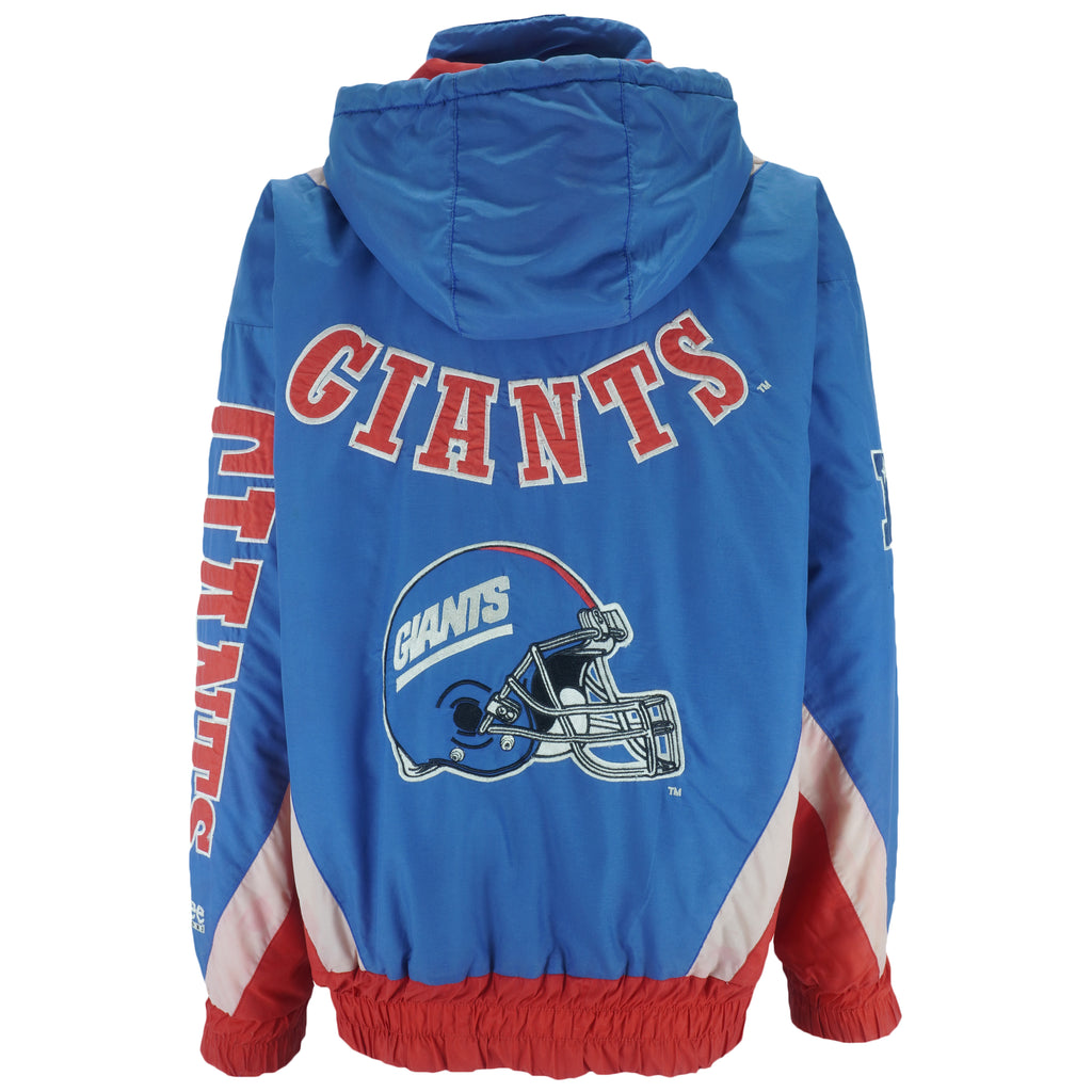 NFL (Lee) - New York Giants Hooded Puffer Jacket 1990s X-Large