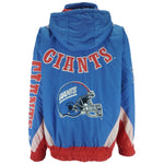 NFL (Lee) - New York Giants Hooded Puffer Jacket 1990s X-Large