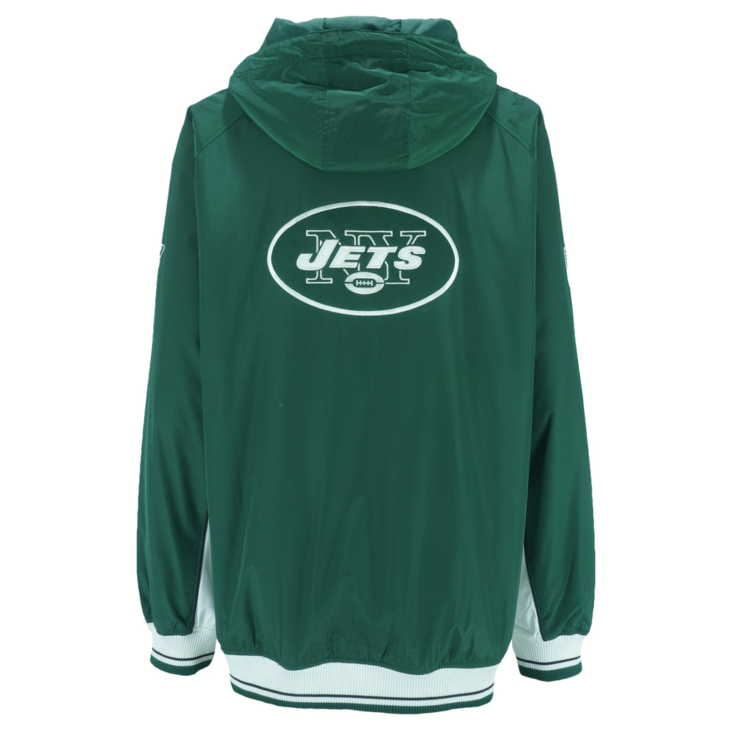 Reebok (On Field) - New York Jets Windbreaker 2000s XX-Large Vintage retro football