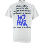 Vintage (No Fear) - Absolutely Positively T-Shirt 1990s Large