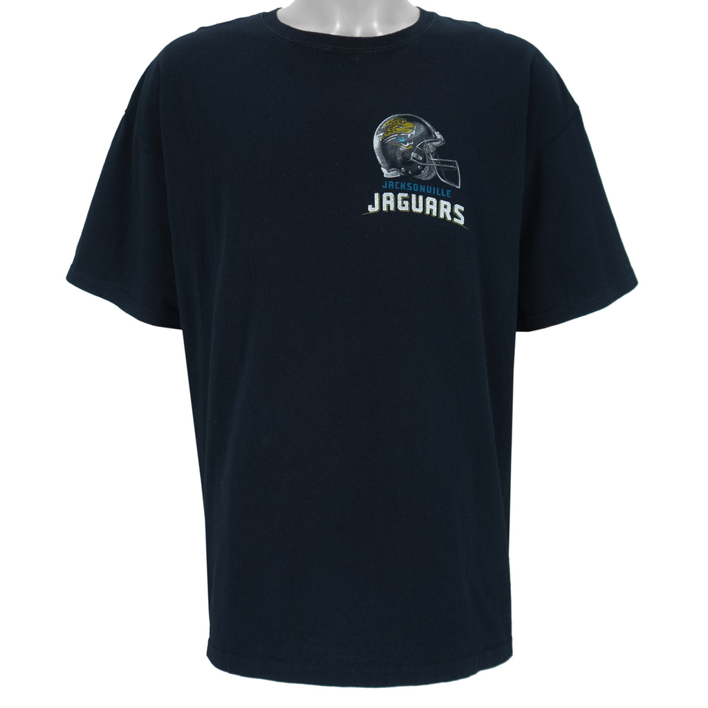 NFL - Jacksonville Jaguars Helmet T-Shirt 2000s XX-Large football