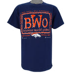 NFL (Tultex) - Denver Broncos World Order Players T-Shirt 1998 Large