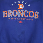 NFL (Galt Sand) - Denver Broncos AFC Champs Sweatshirt 1996 Medium