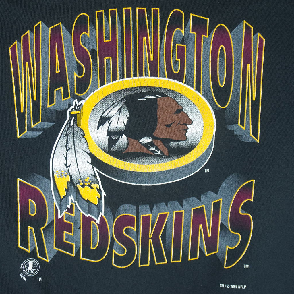 NFL (Jostens) - Washington Redskins Crew Neck Sweatshirt 1994 Large